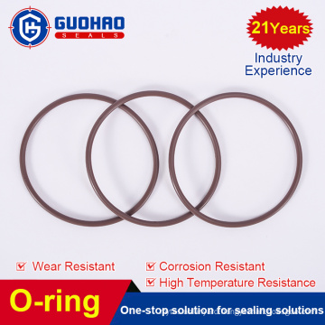 Color High Temperature Resistant Flat Rubber O-Ring